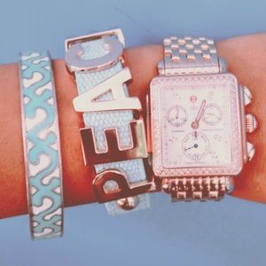 BCBGeneration PEACE Statement Bracelet